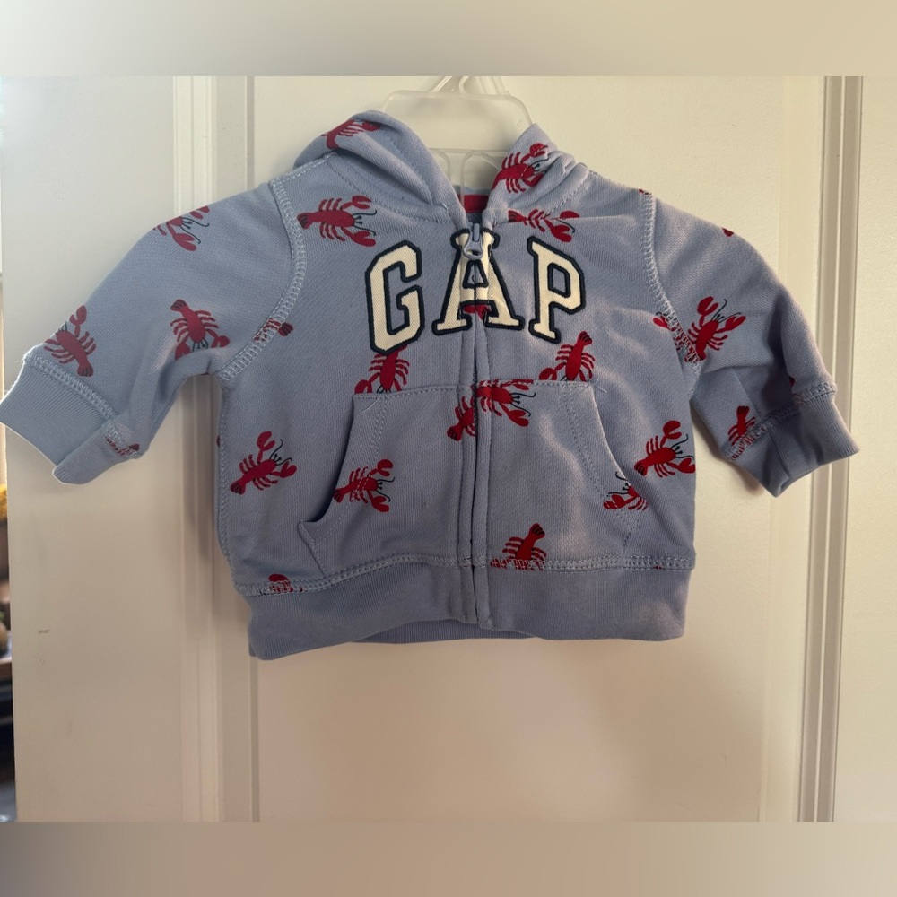 GAP crab zip up jacket